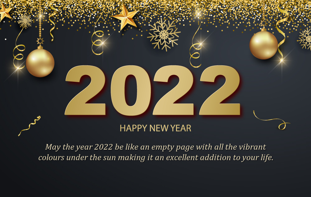 Happy New Year 2022!